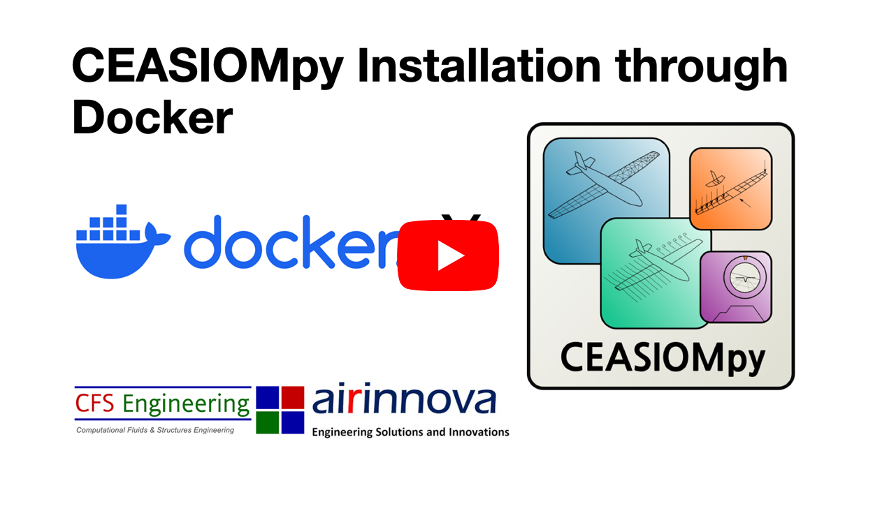 CEASIOMpy Docker Installation